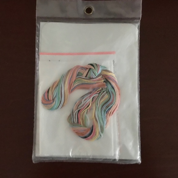 Vintage Jiffy Counted Cross Stitch Craft Kit #16596 NWT 1993 Bathe With A Friend - Picture 2 of 2